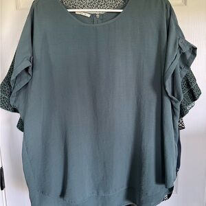 Elegant Green Women's Top